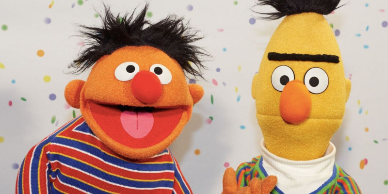 Ulica Sesame Bert in Ernie
