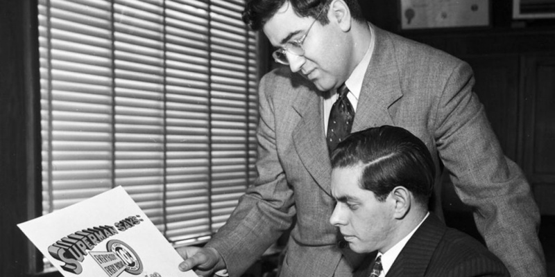   Creadors de Superman Jerry Siegel i Joe Shuster