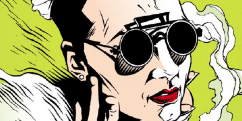   Nash Starman The Mist nosi sončna očala v DC Comics