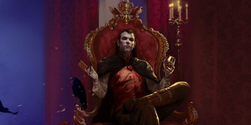   Beruchte vampier Strahd von Zarovich in Curse of Strahd premade DnD-campagne