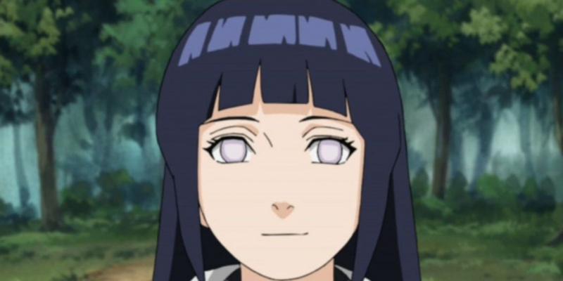   Hinata Hyûga dans Naruto.