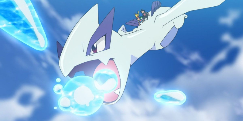   Lugia ründab taevast Pokémon