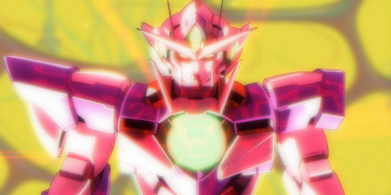   Gundam 00 QantT Trans-Am موڈ میں جا رہا ہے۔