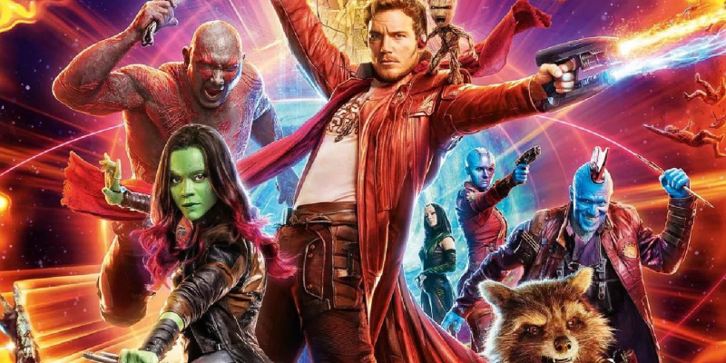   Star-Lord وعائلته في Guardians Of The Galaxy Volume 2