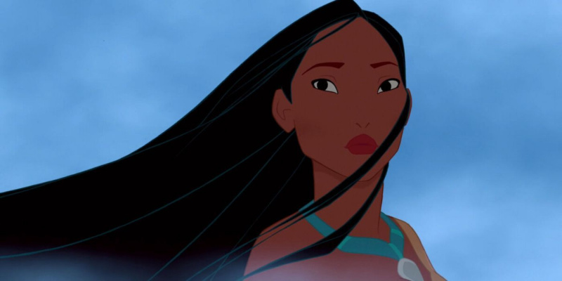   pocahontas trong bộ phim cùng tên của Disney