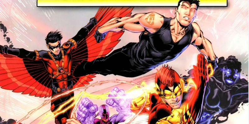   Tim Drake lidera els nous 52 Teen Titans amb els nous Superboy i Kid Flash