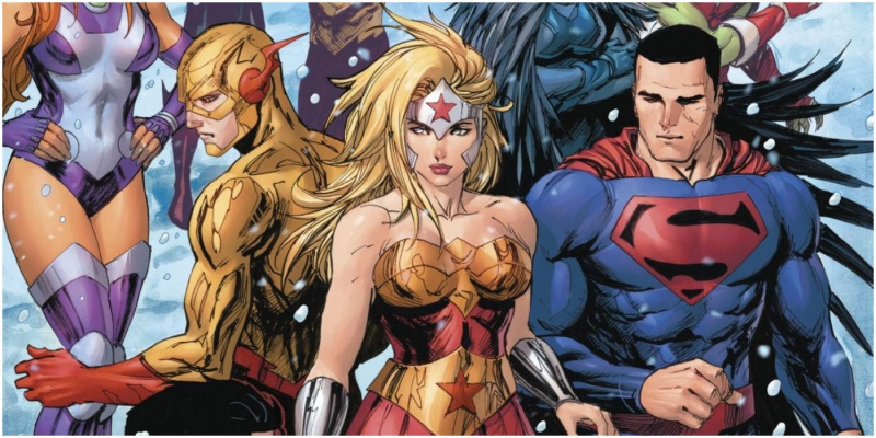   Wonder Girl, Kid Flash, Superboy et autres dans DC Comics' Titans of Tomorrow