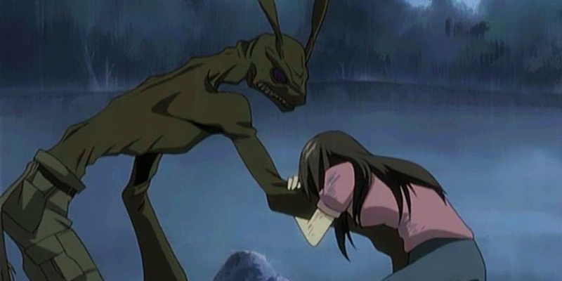   Kyo savā īstajā Zodiaka formā, un viņu mierina Tohru.