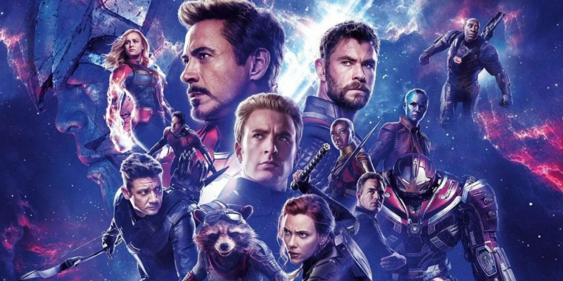   Filmo „Avengers Endgame“ plakatas