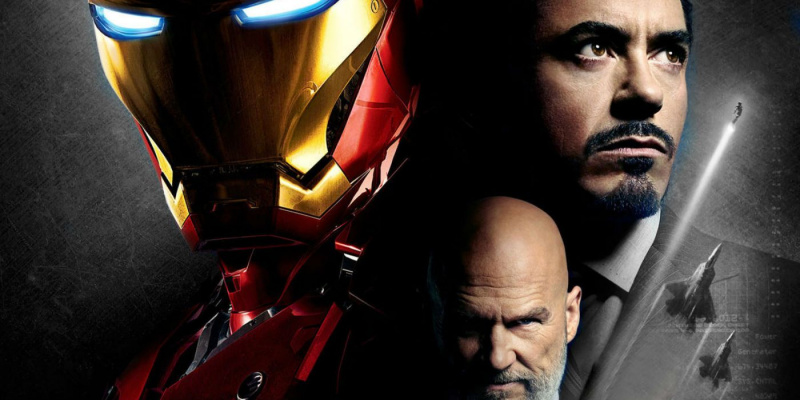   Poster asli untuk tahun 2008's Iron Man