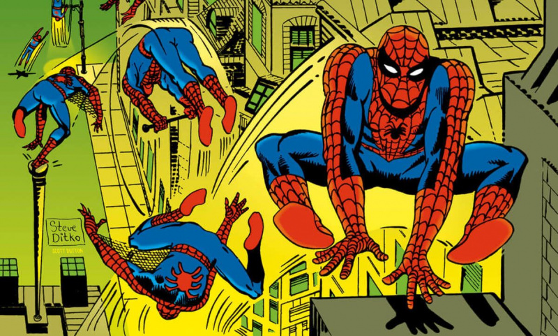  La pin-up di Steve Ditko da The Amazing Spider-Man #9