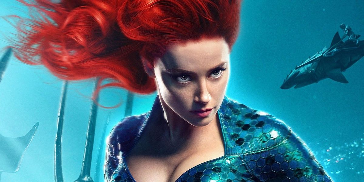 Amber Heard tähistab Aquaman 2 unise tagasituleku fotoga