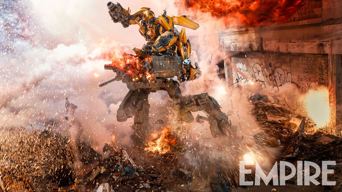 LIHAT: Bumblebee Menunjukkan Senjatanya di Transformers Baru: The Last Knight Pic