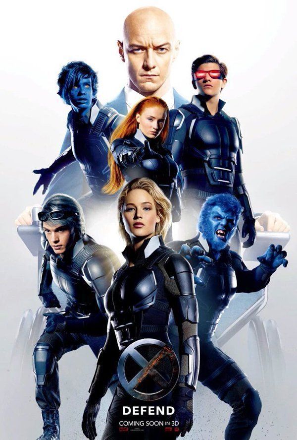 REGARDER: Les X-Men se défendent dans une nouvelle affiche 'Apocalypse'
