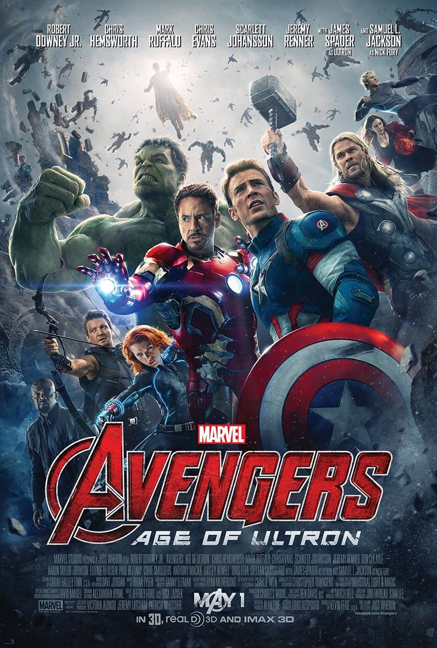 Marvel llança el primer pòster oficial de l'equip de 'Avengers: Age Of Ultron'