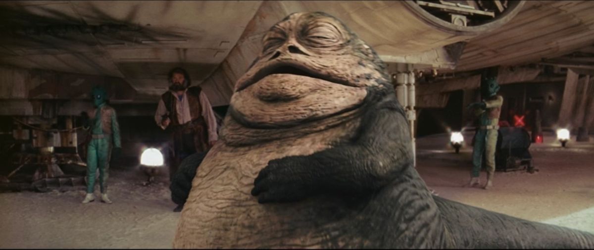Star Wars: Dimentica prima le riprese di Han, perché Jabba era in una nuova speranza?