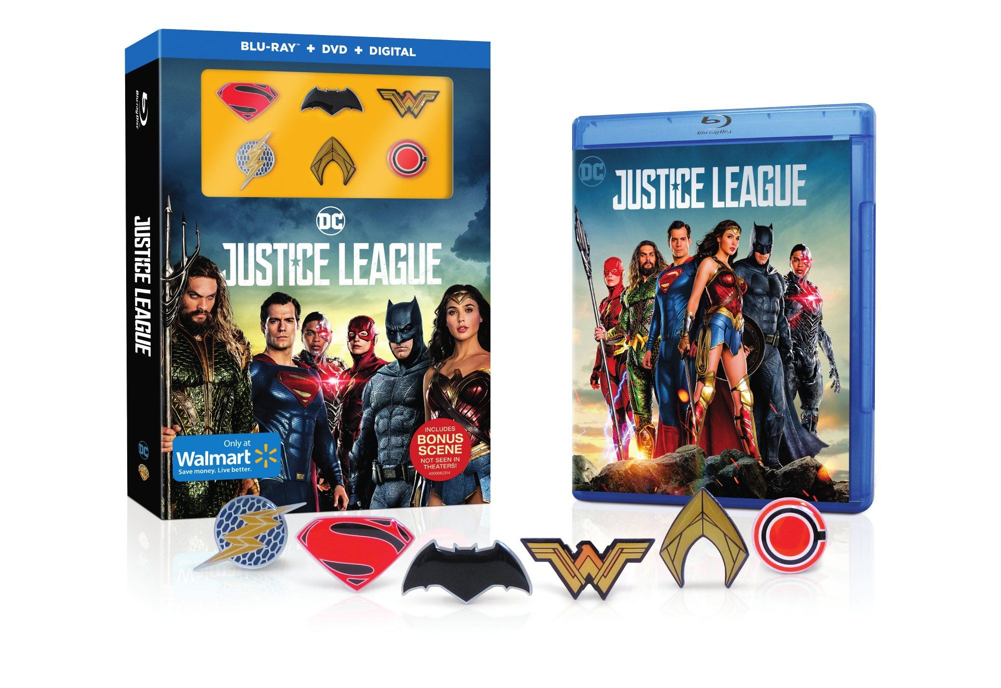 Justice League Blu-ray-funksjoner Bonusscene vises ikke på teatre