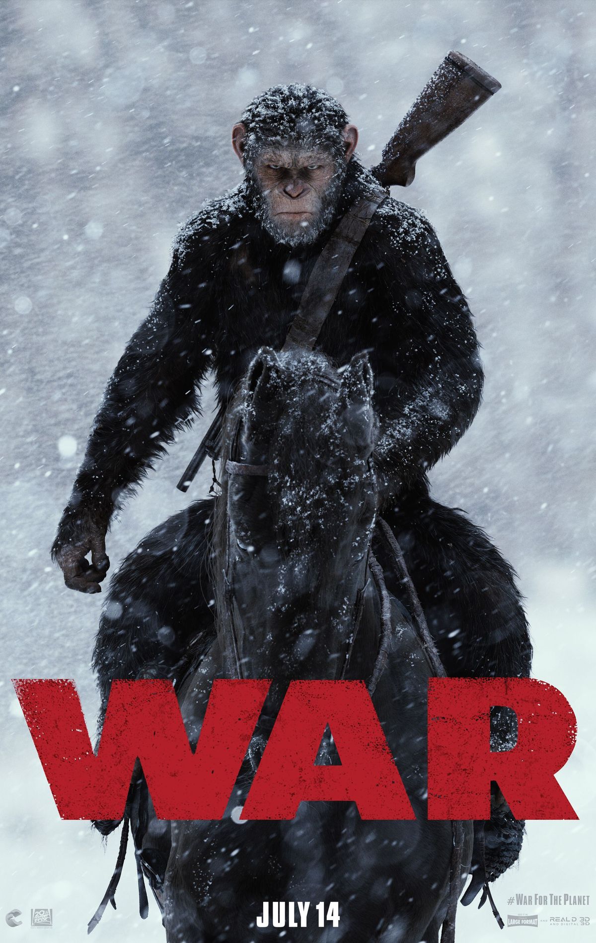 War For the Planet of the Apes Trailer viser ingen nåde