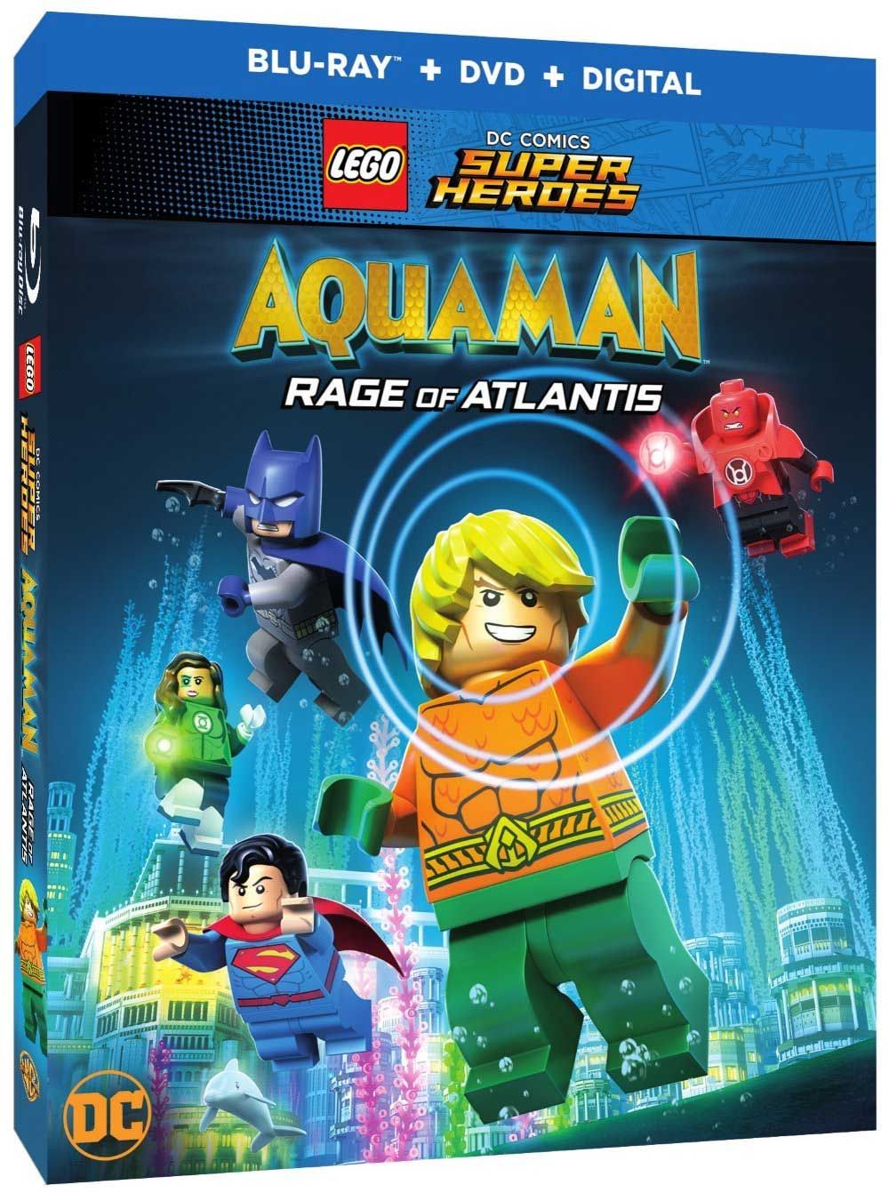 Aquaman obtient son propre film d'animation LEGO, Rage of Atlantis