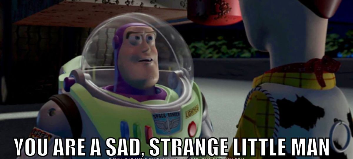 'You Are a Sad, Strange Little Man': Toy Story's Most Meme-Able Line Was Ad-Libbed