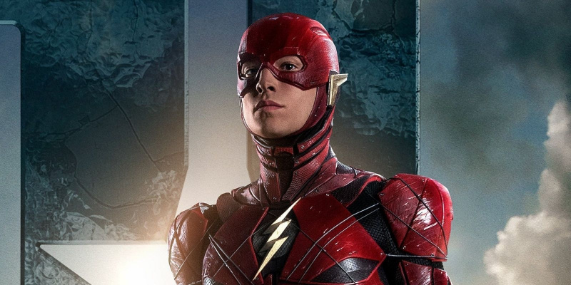   Ezra Miller dans le rôle du Flash