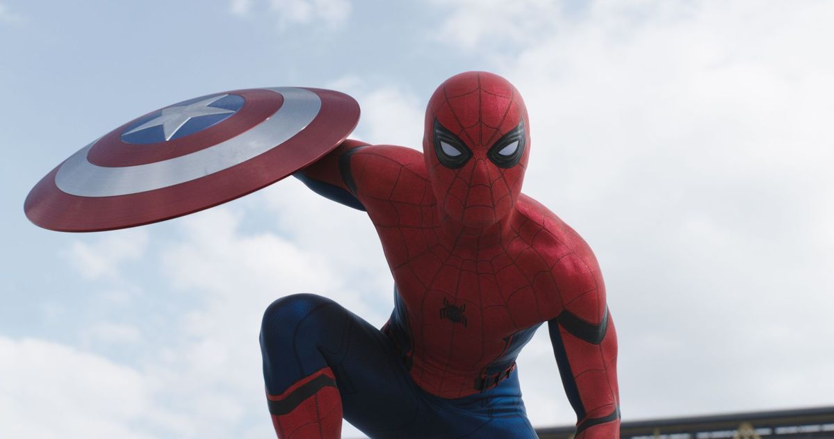Civil War Concept Art onthult het vroege kostuumontwerp van Spider-Man