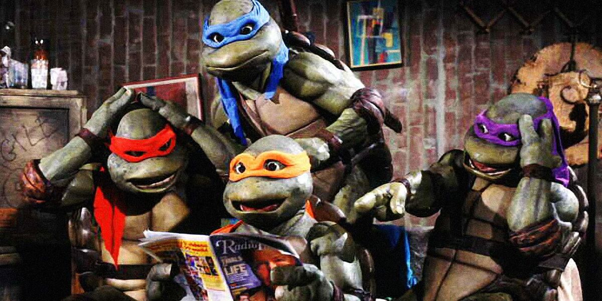 Original Teenage Mutant Ninja Turtles Repartiment que organitza la festa del 30è aniversari