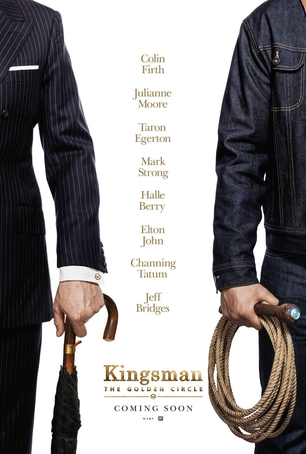 Kingsmen: Opis debiutów Złotego Kręgu, pierwszy plakat
