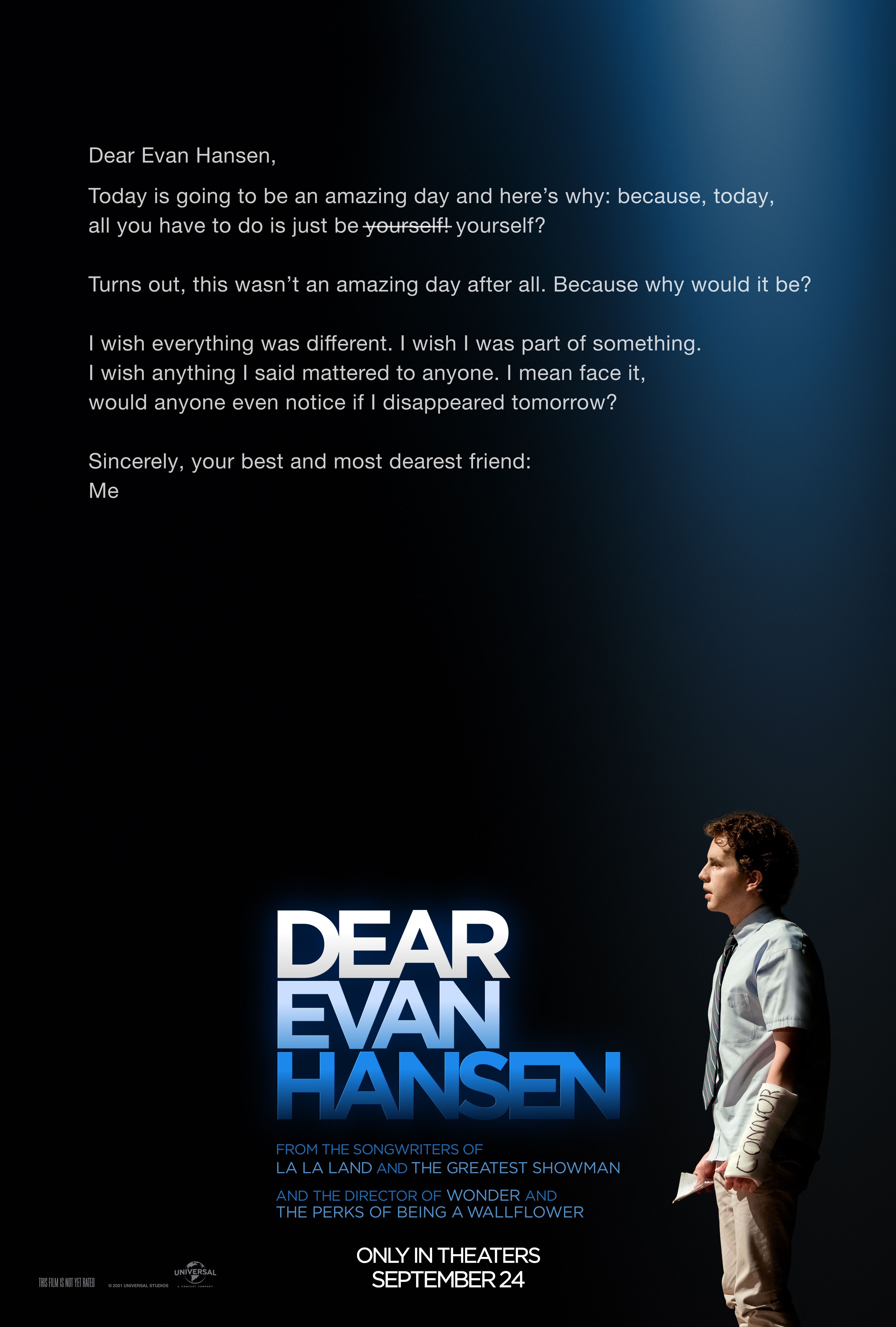 La bande-annonce de Dear Evan Hansen présente la comédie musicale à un nouveau public