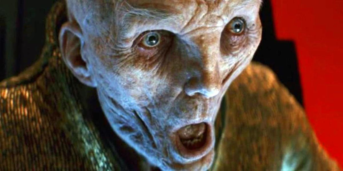 Star Wars : Même Andy Serkis ne savait pas la vérité sur Snoke