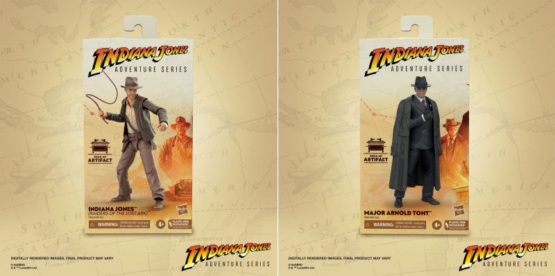 Les noves figures d'Indiana Jones d'Hasbro us permeten construir l'arca perduda