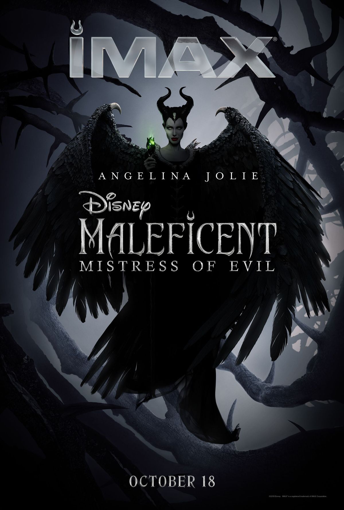 Maleficent : Mistress of Evil 포스터, 티켓 판매 시작 발표