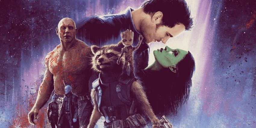 James Gunn jagab Tähesõdu / Galaxy valvureid Mash-Up Plakatid
