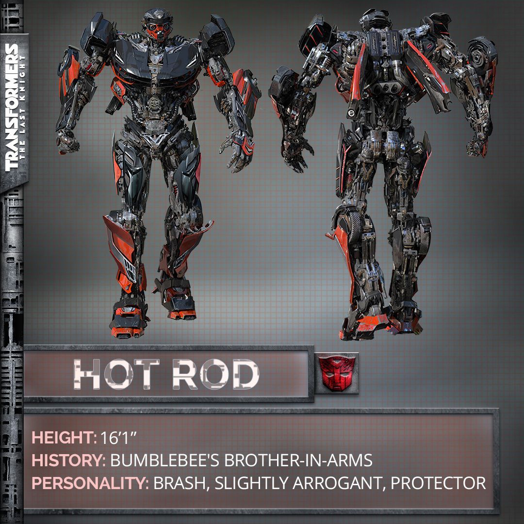 مايكل باي يظهر لأول مرة في Hot Rod من فيلم Transformers: The Last Knight