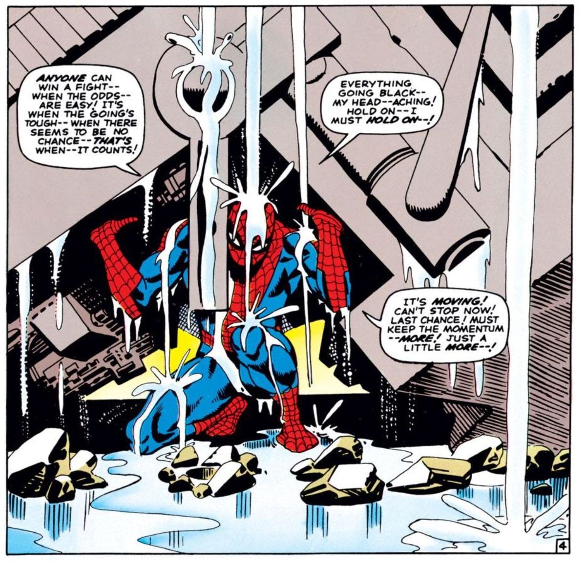 Spider-Man : Homecoming Concept Art Homages Ditko의 가장 유명한 이야기