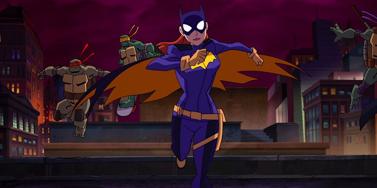 KATSO: Batgirl tapaa TMNT: n Batman Vs. Teini-ikäiset mutanttininjakilpikonnat