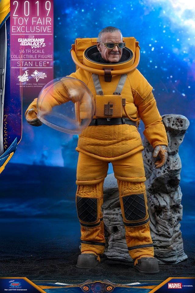 Kuumad mänguasjad jäädvustavad Stan Lee galaktika valvureid Vol 2. Cameo
