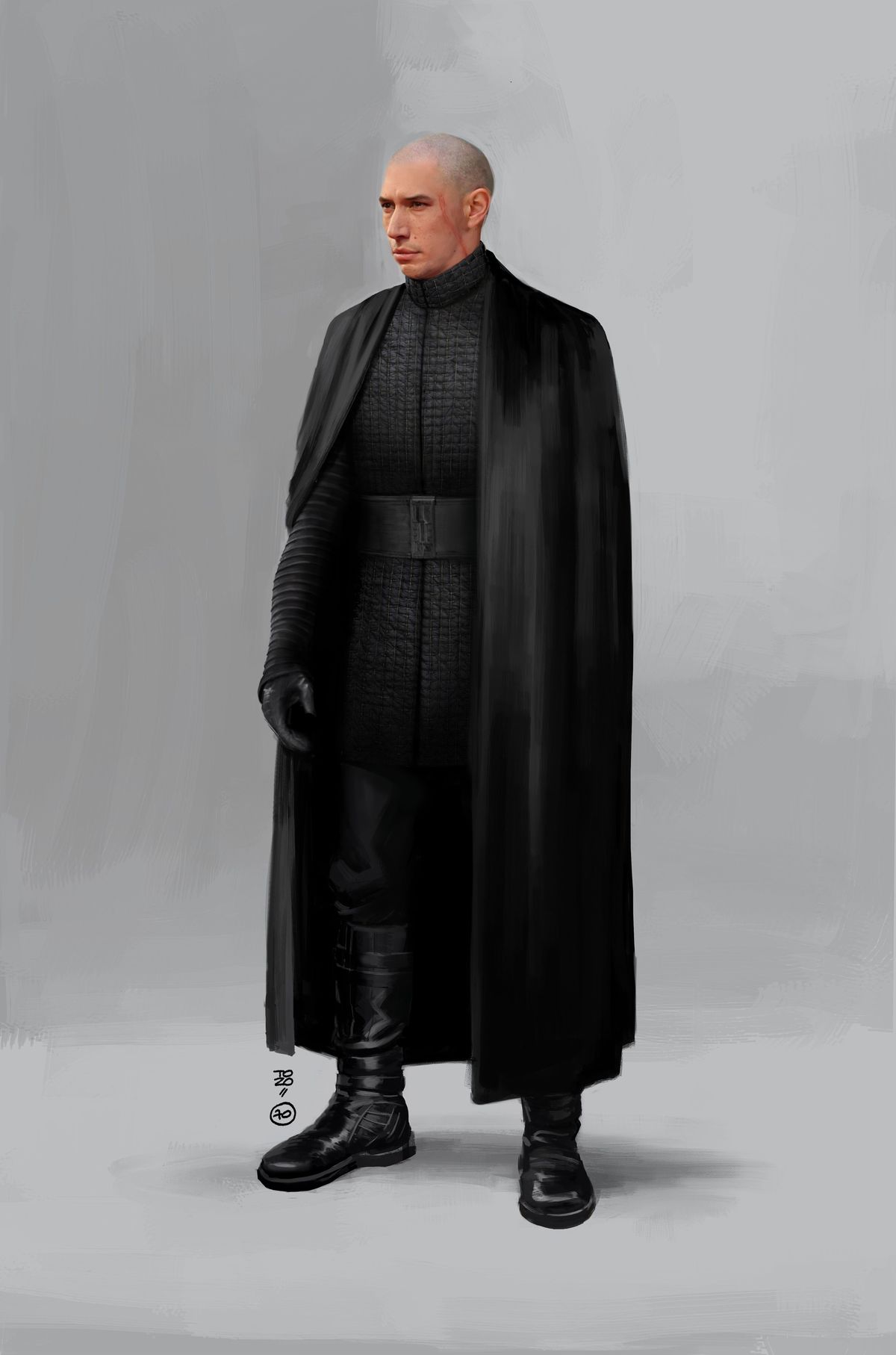 Senaste Jedi-konceptkonsten ger Kylo Ren en helt annan look