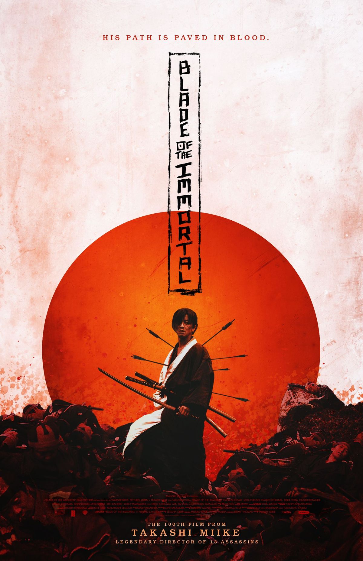 ESCLUSIVO: Poster del film alternativo Blade of the Immortal