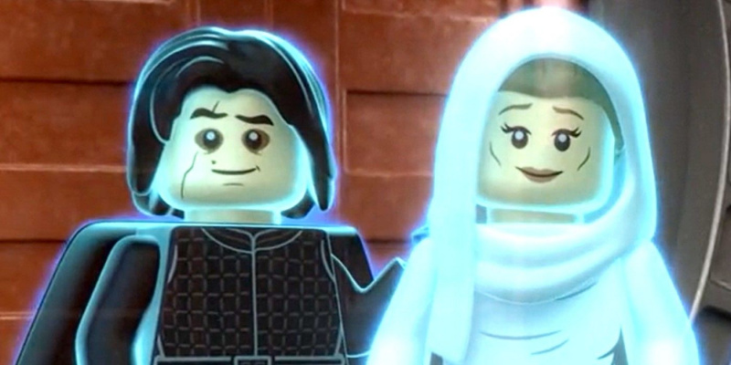  Princess Leia και Kylo Ren Force Ghosts