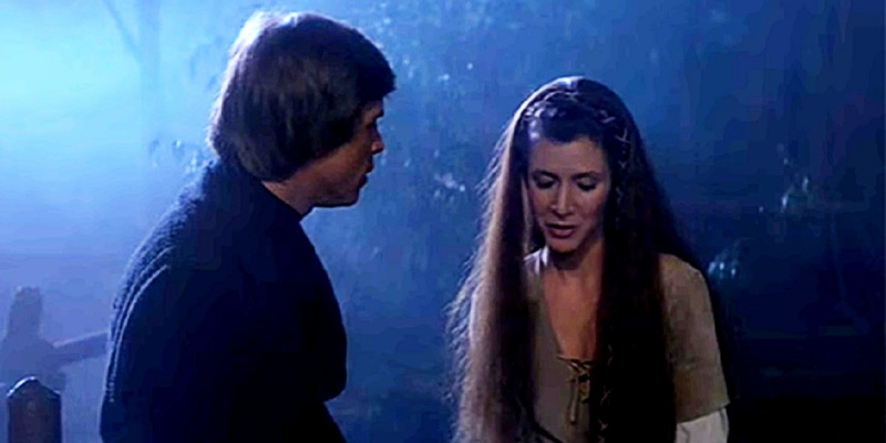 Hvordan Darth Vader skremte prinsesse Leia vekk fra å være en jedi i Star Wars