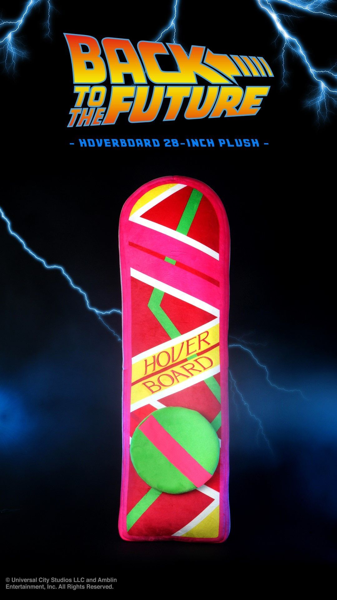 Hoverboard Back to the Future II w pluszowej formie