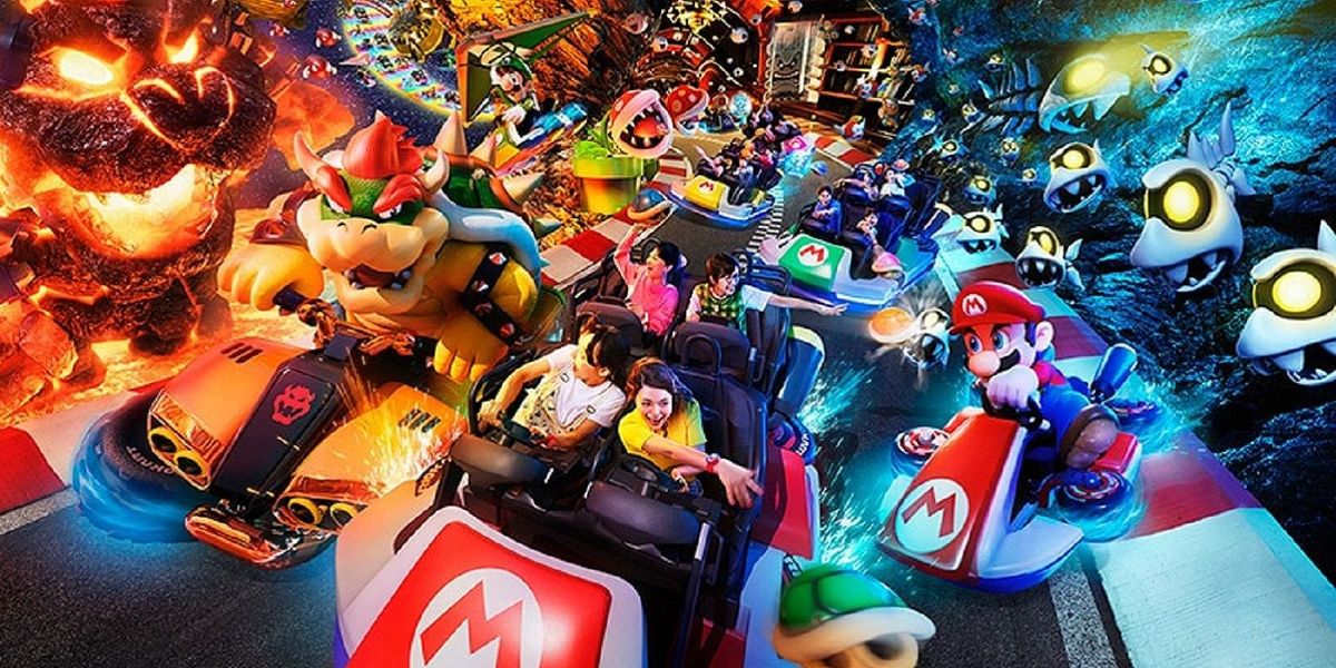 580 milijonų dolerių kainuojantis „Super Nintendo World“ pramogų parkas atidaromas vasario mėnesį