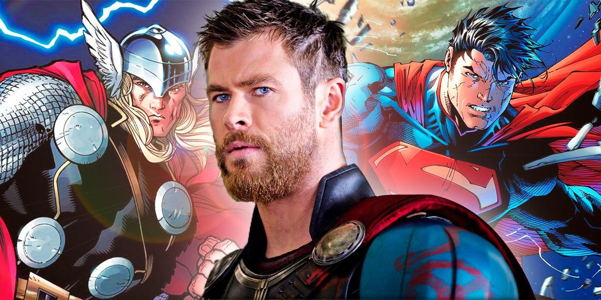 Chris Hemsworth reage ao filho preferindo o super-homem a Thor