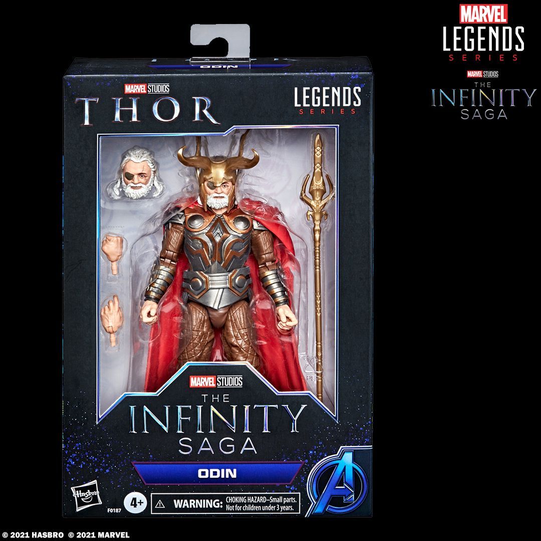Hasbro keršytojai: „Infinity Saga Legends Line“ sveikina visą tėvą Odiną