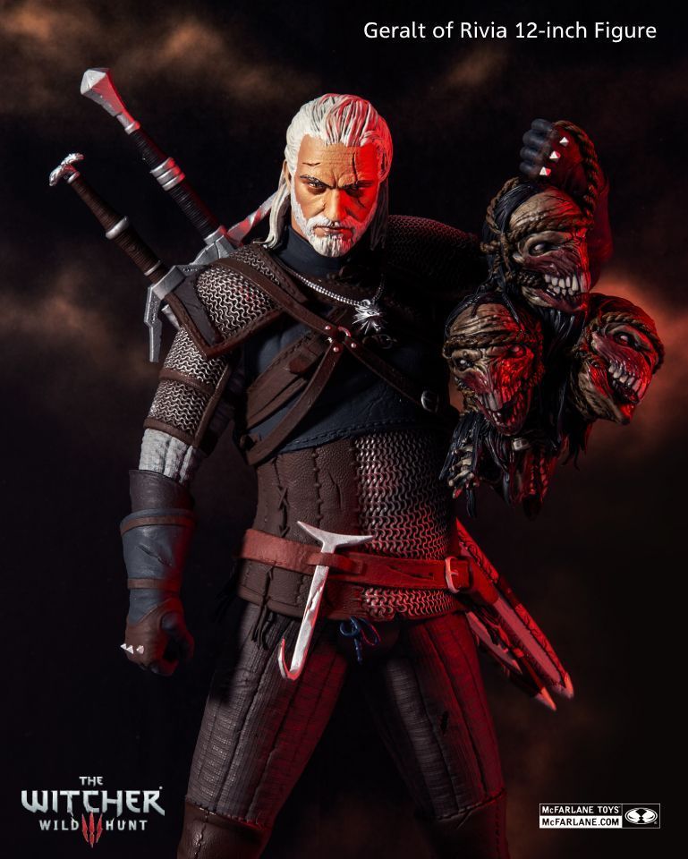 The Witcher 3: Wild Hunt ได้รับ Geralt of Rivia Action Figure จาก McFarlane Toys