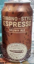 سيجار سيتي إسبرسو على طراز كوبانو براون البيرة