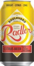 „Boulevard Ginger Lemon Radler“