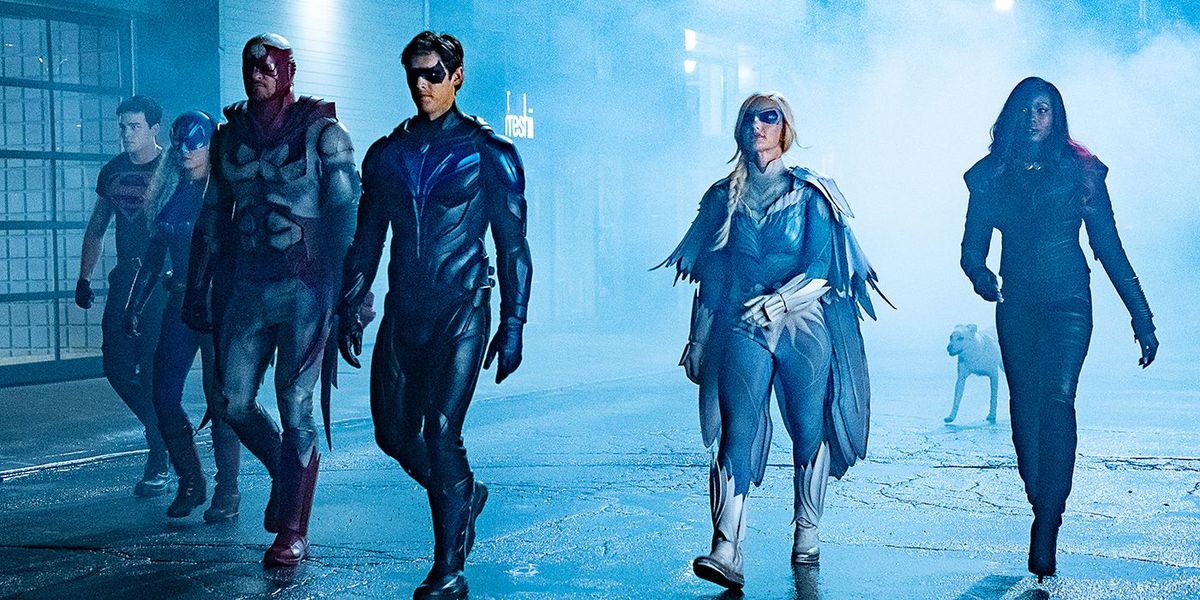Titans: serial HBO Max o superbohaterach kręci finał trzeciego sezonu