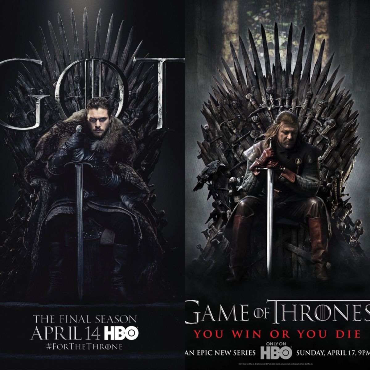 Game of Thrones sæson 8 plakat kan skjule et fatalt link til sæson 1